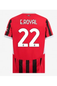 AC Milan Emerson Royal #22 Fotballdrakt Hjemme Klær 2024-25 Korte ermer